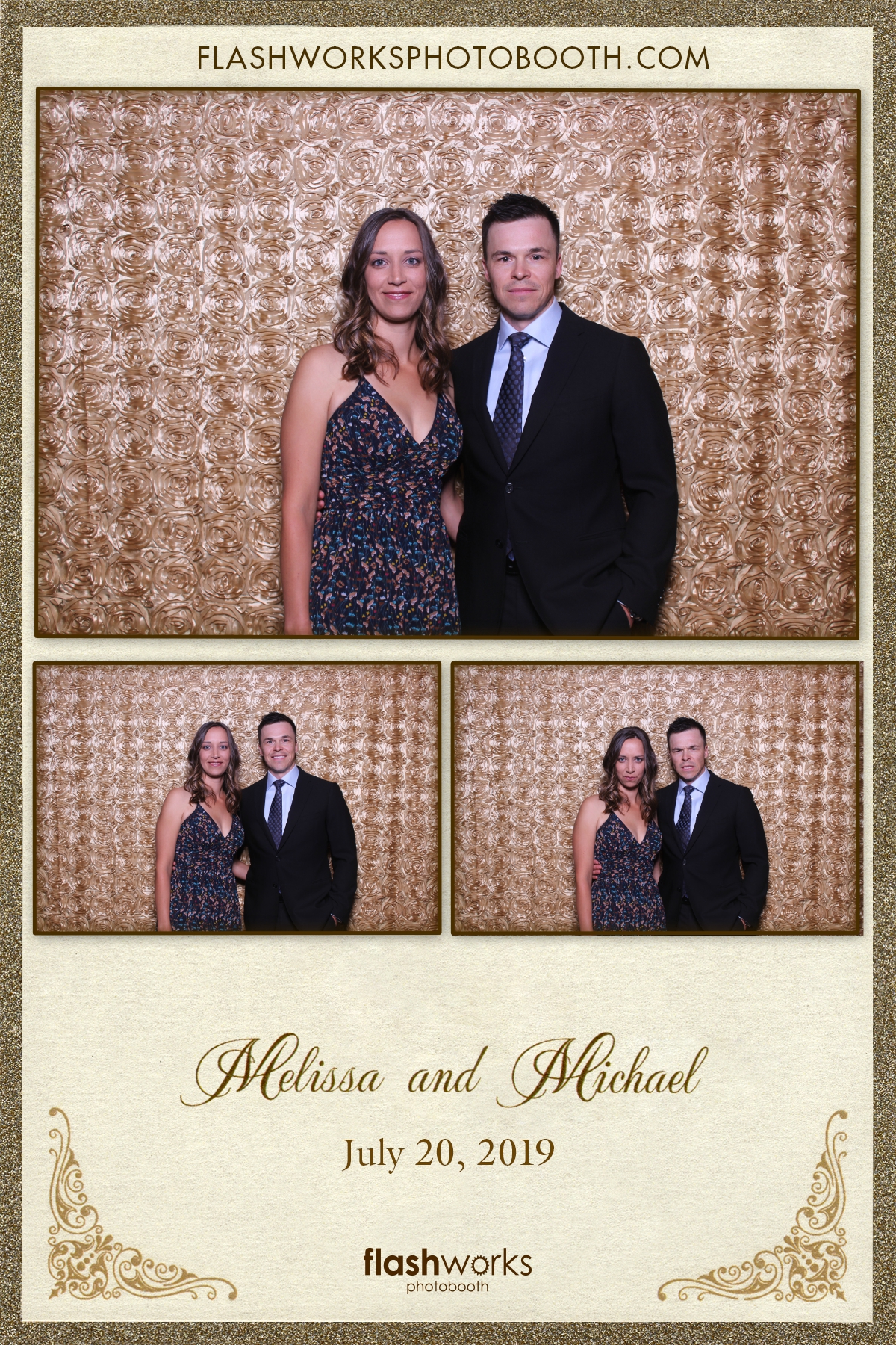 Michael and Melissa's Wedding | View more photos from the event at gallery.flashworksphotobooth.com/u/FlashworksPhotoboothInc/Michael-and-Melissas-Wedding